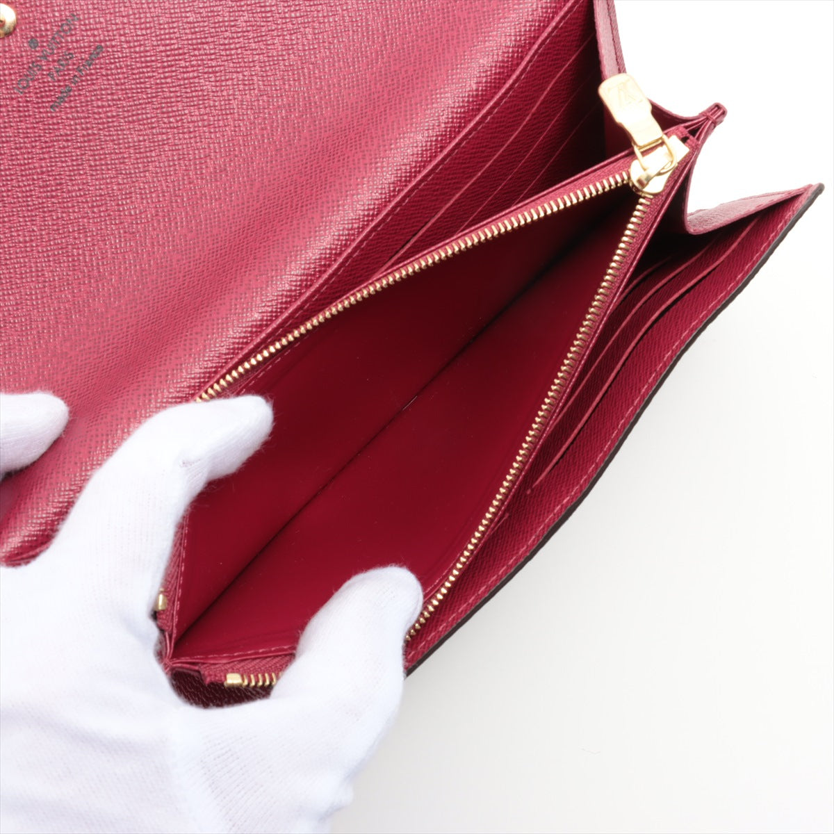 Louis Vuitton Monogram Portfolio Sarah M62234 Fushai Long  Reaction Wallet