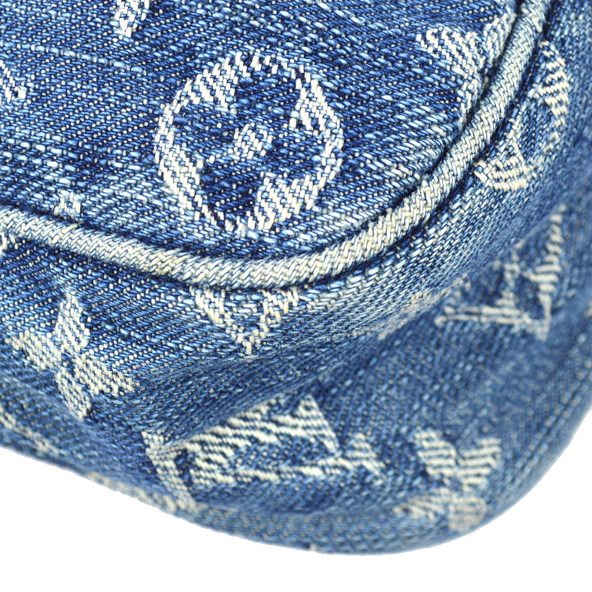 Louis Vuitton 2007 Monogram Denim Camera Bag M95348