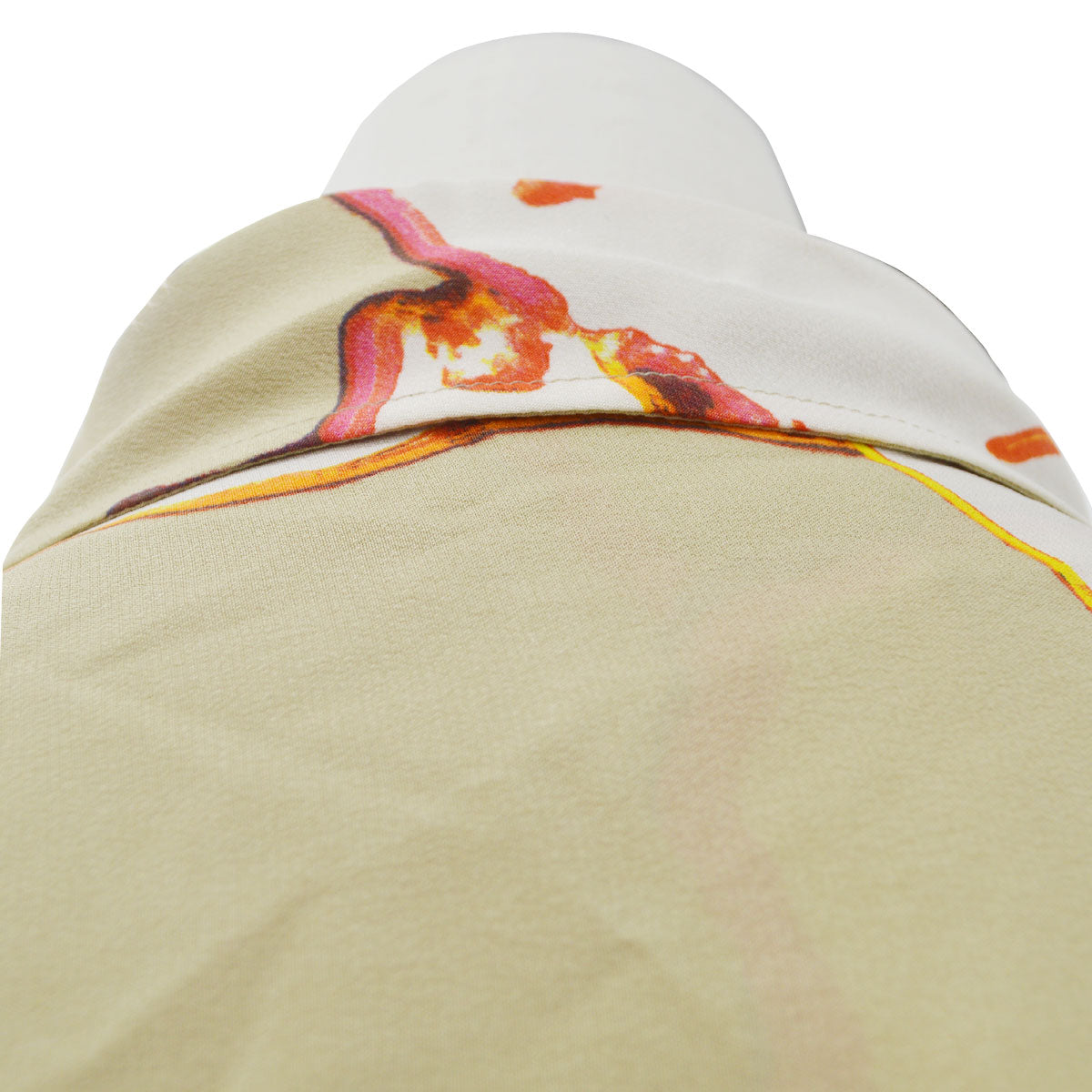 Luxury Chanel 2000 spring-summer abstract-print silk shirt #38