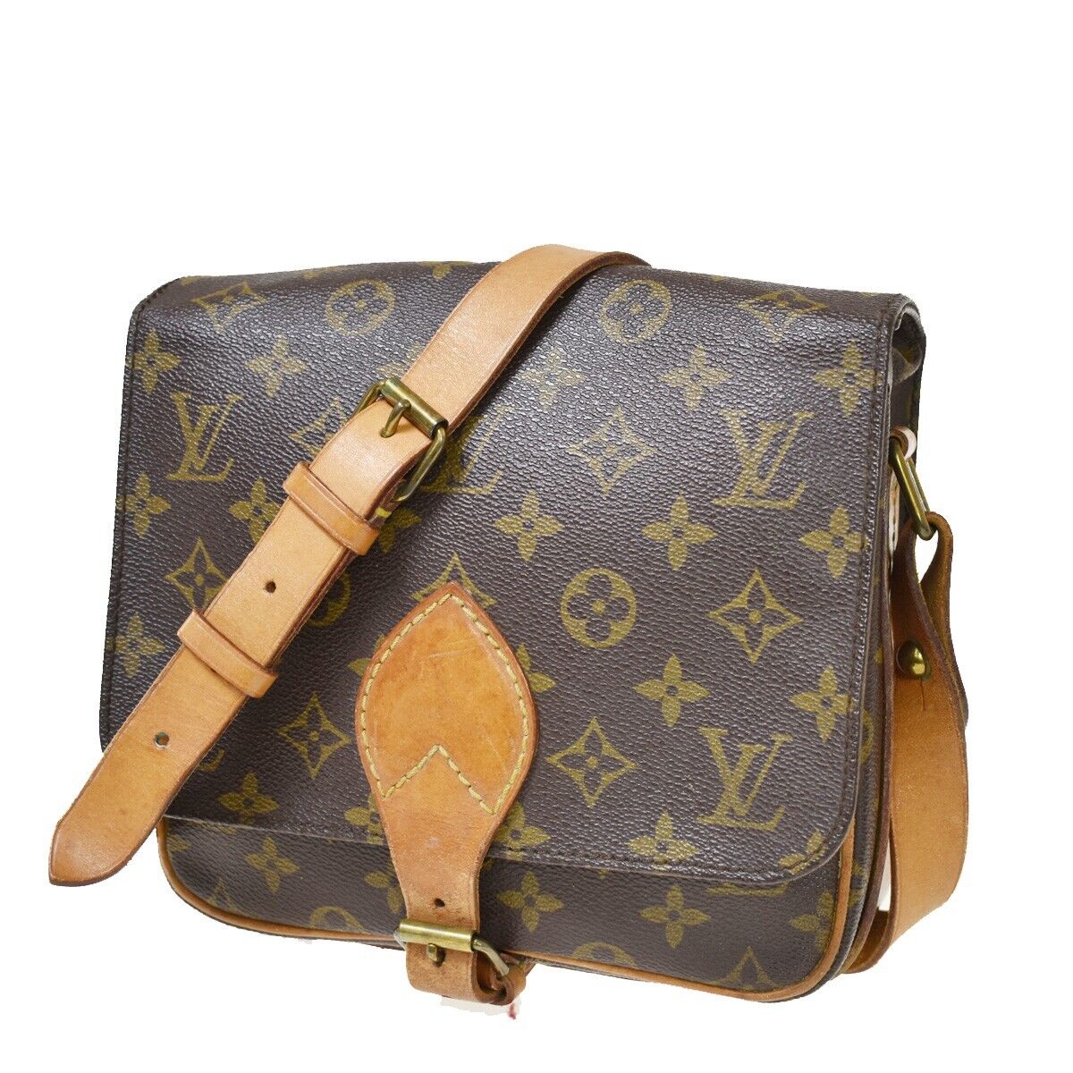 Louis Vuitton Cartouchiere  Canvas Shoulder Bag ()
