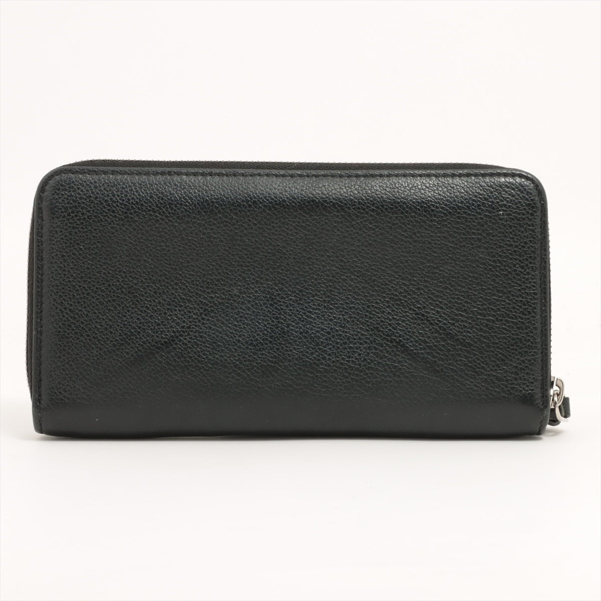 Louis Vuitton LV Logo Zippy Locky M62622 Noneir Round Zip Wallet