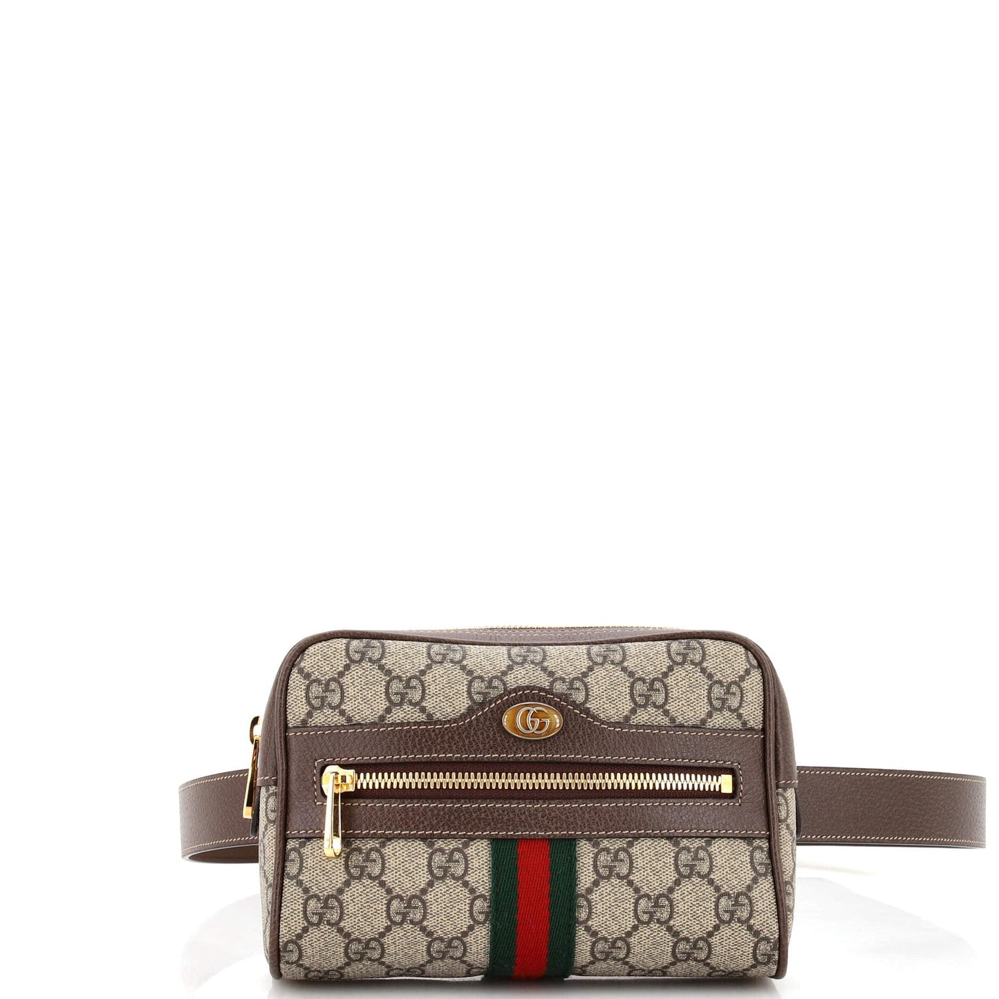 Luxury Gucci Trending 2025 Ophidia Belt Bag GG Coated Canvas Small