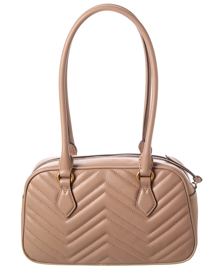 Luxury Gucci Trending 2025 GG Marmont Small Leather Shoulder Bag