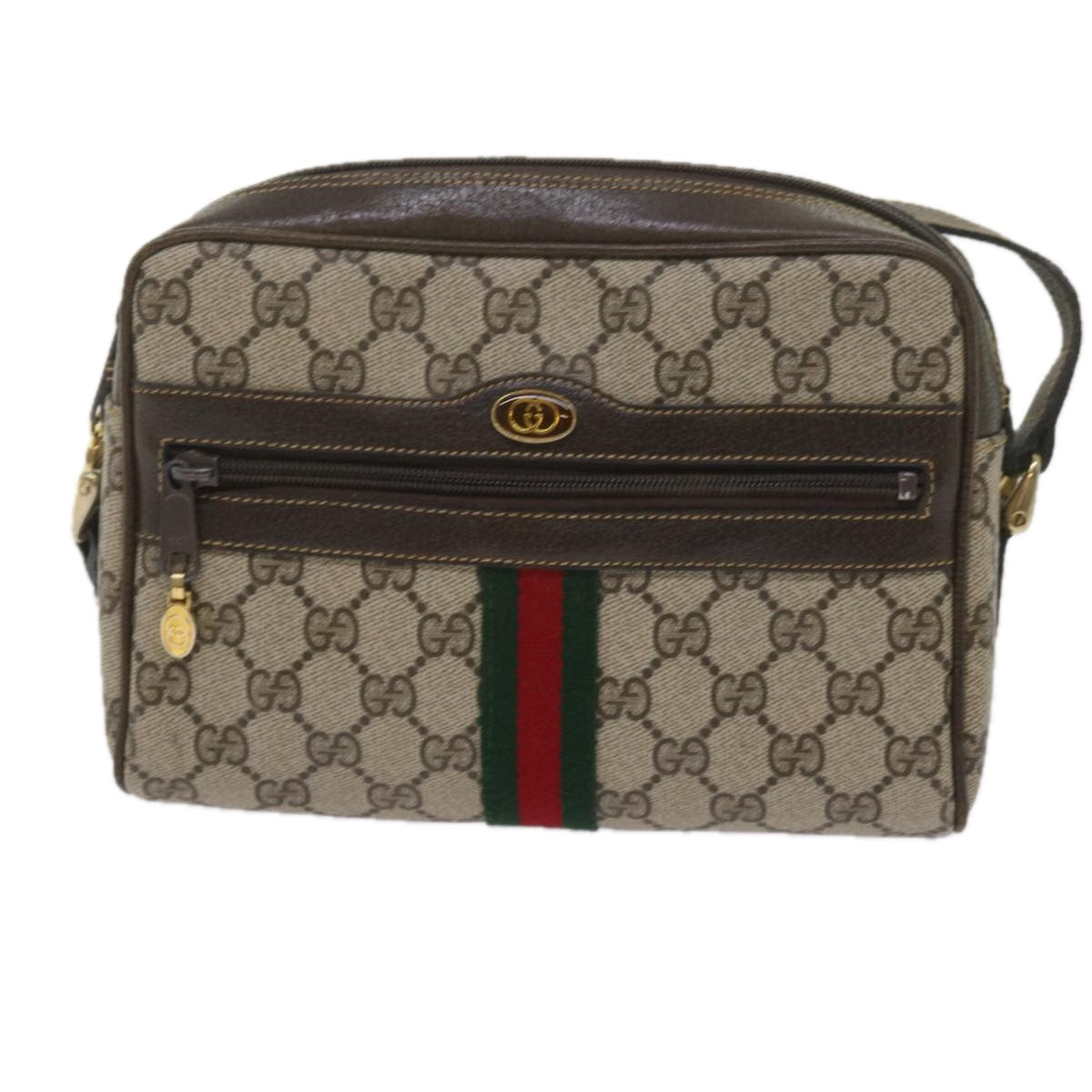Luxury Gucci Trending 2025 Ophidia  Canvas Shoulder Bag ()