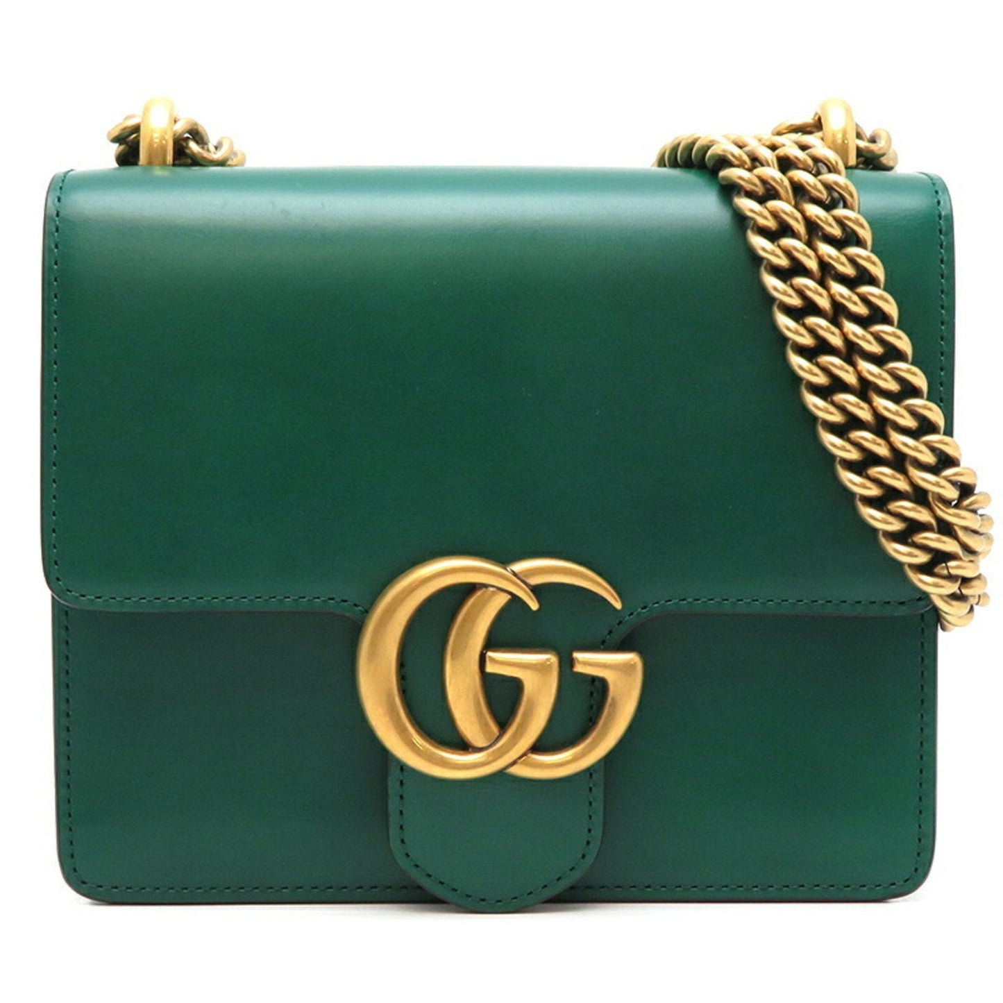 Luxury Gucci Trending 2025 Gg Marmont  Leather Shoulder Bag ()