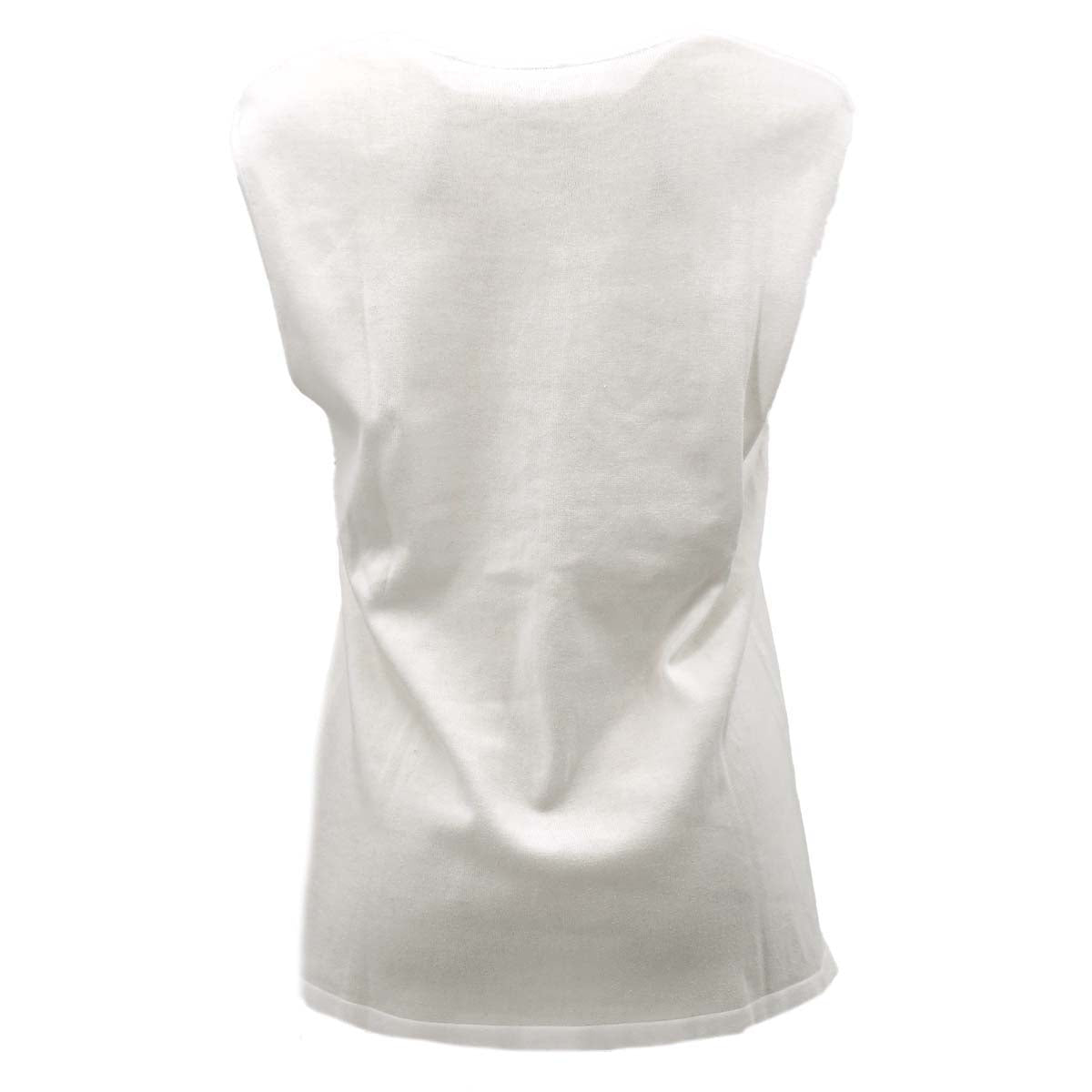 Chanel Cruise 2005 Sleeveless Tops White 05C #42
