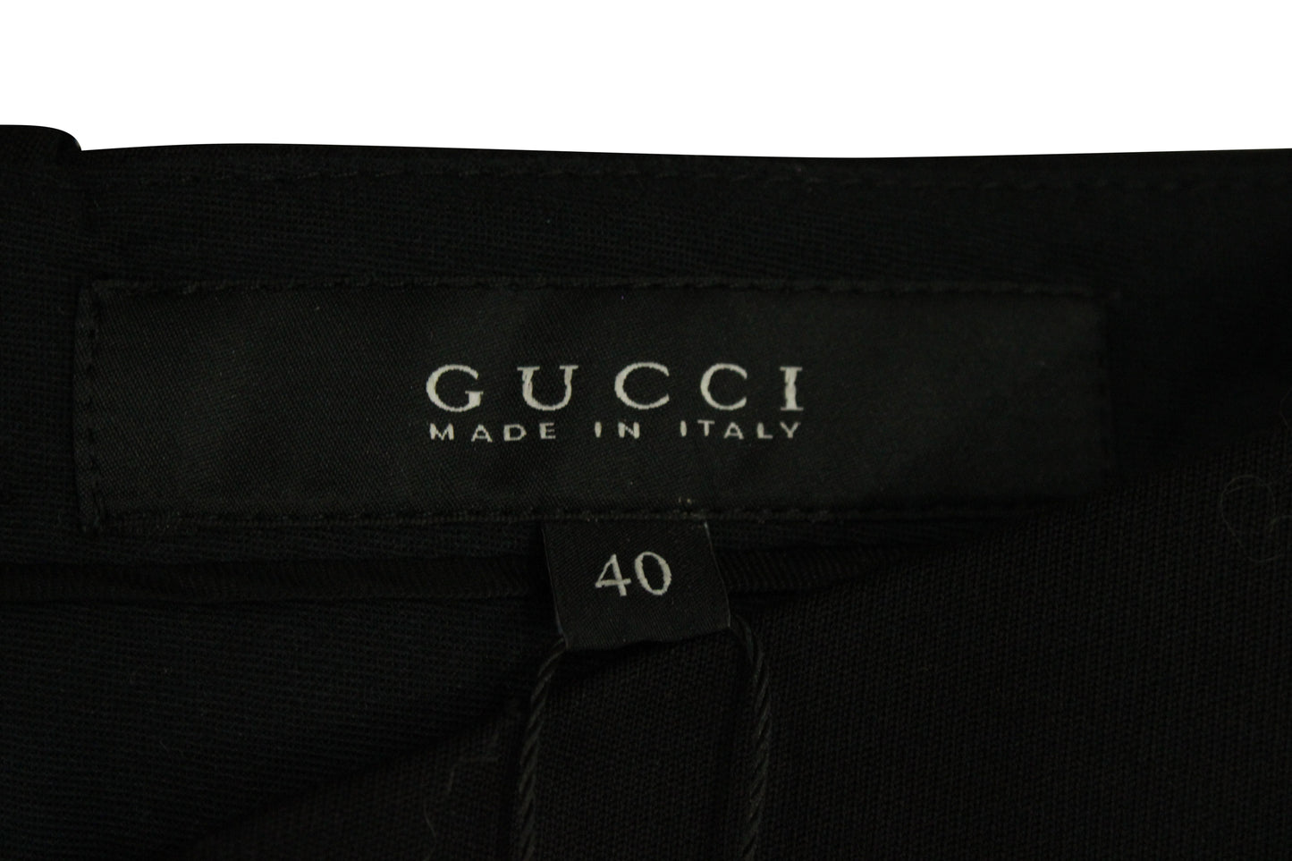 Gucci Tuxedo Pants in Black Wool