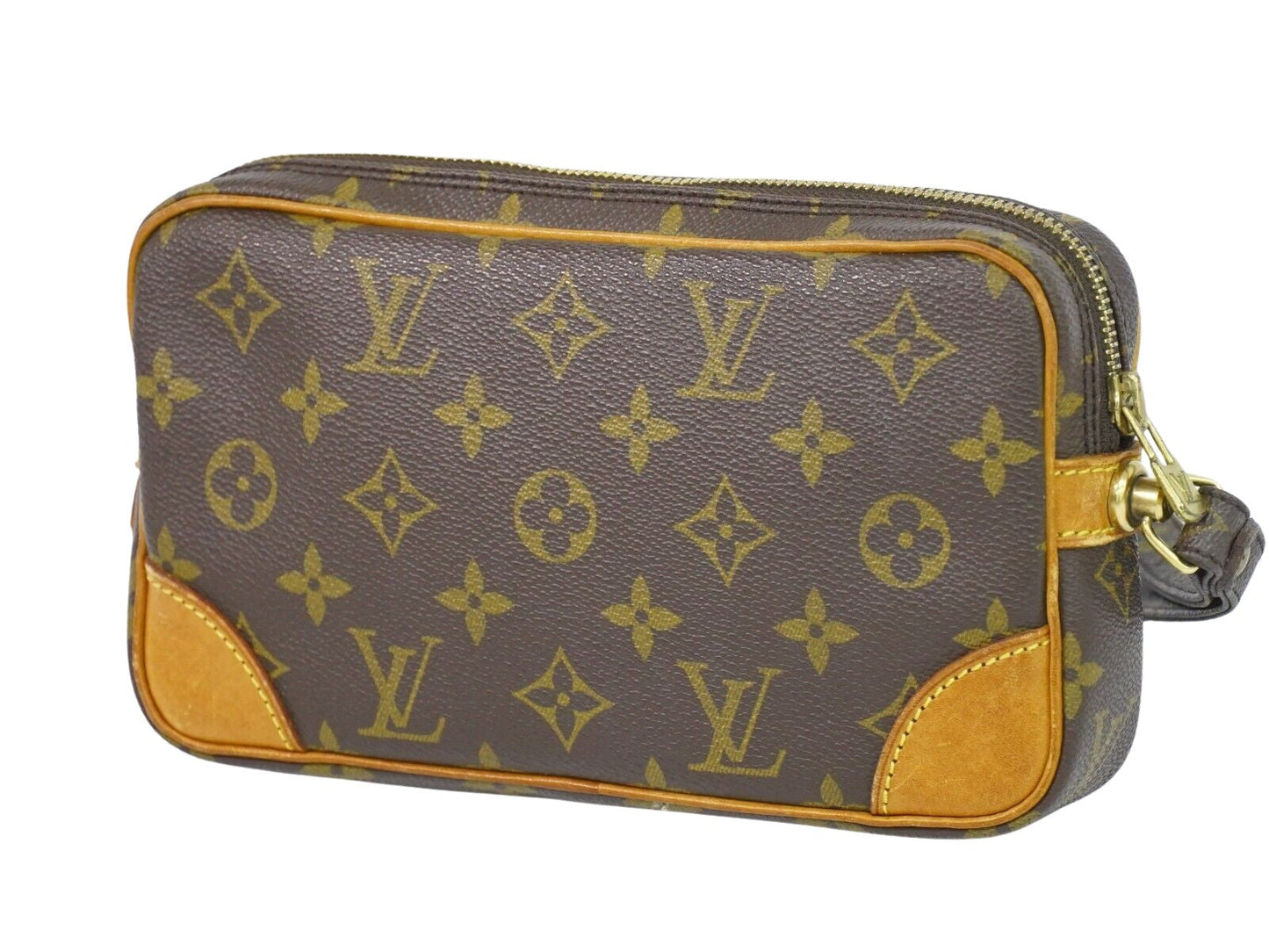 Louis Vuitton Marly Dragonne  Canvas Clutch Bag ()