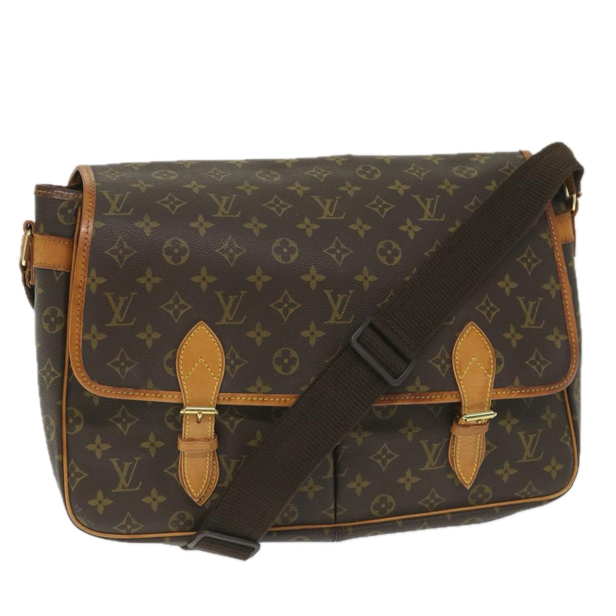 Louis Vuitton Gibeciere  Canvas Shoulder Bag ()