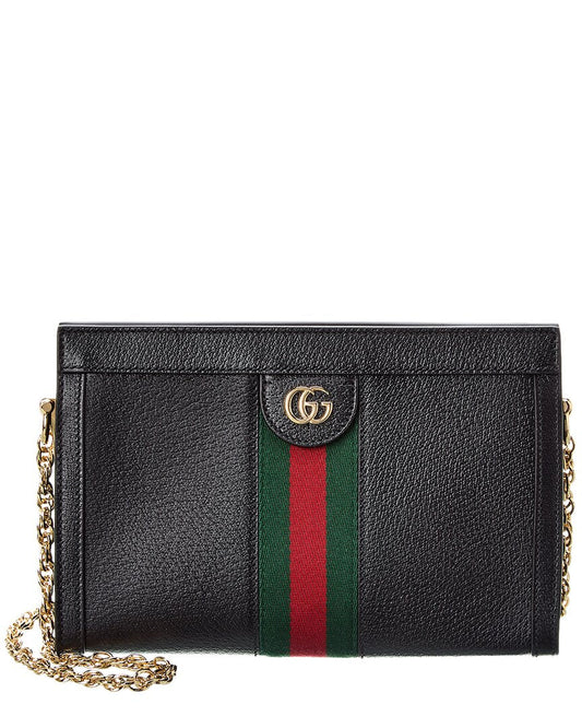 Luxury Gucci Trending 2025 Ophidia Small Leather Shoulder Bag