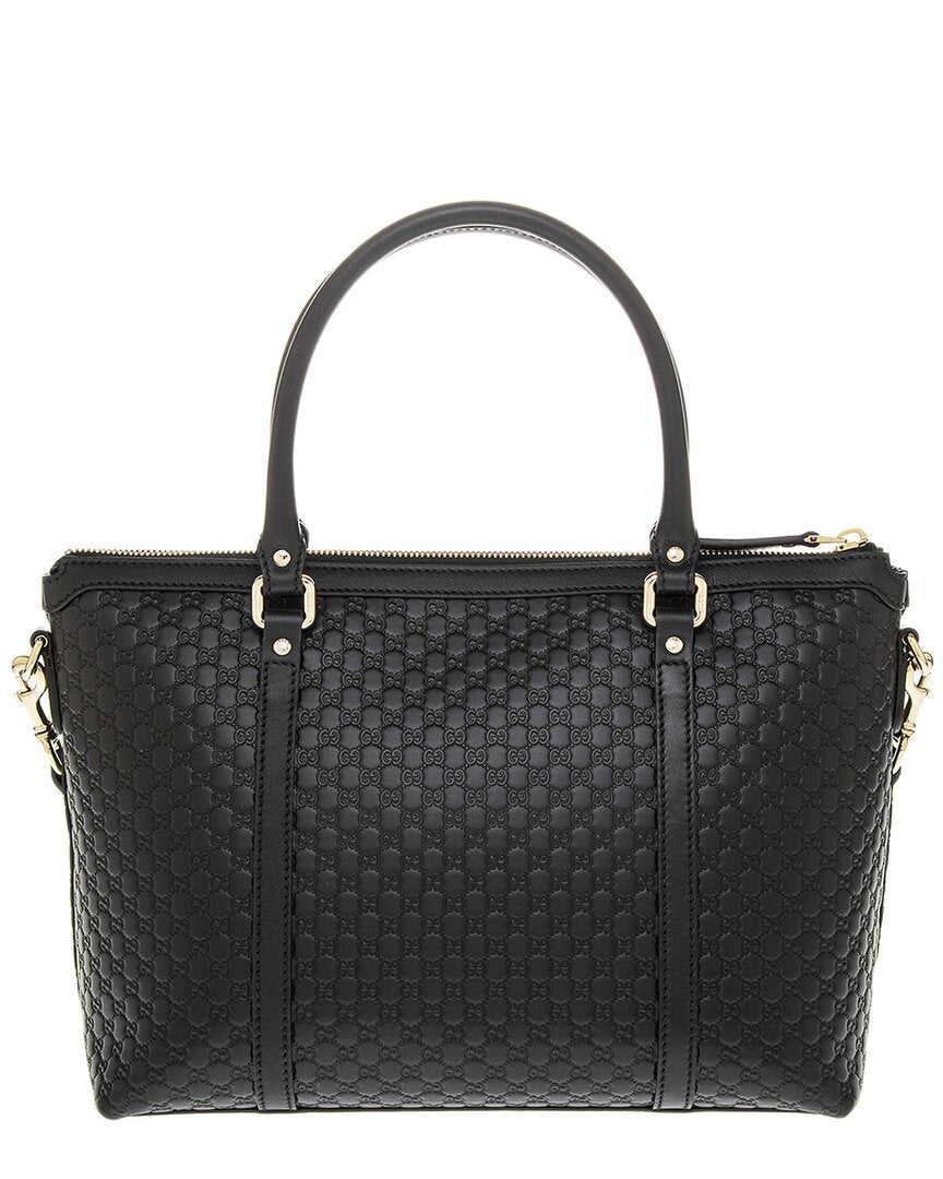 Gucci Guccissima GG Leather Tote