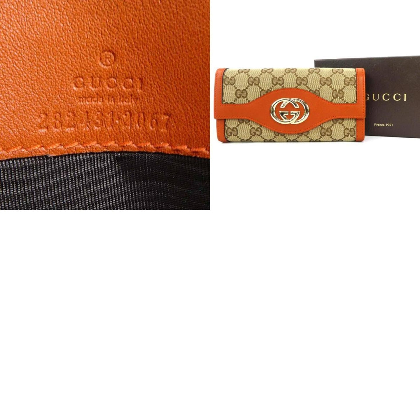 Luxury Gucci Trending 2025 Interlocking  Canvas Wallet  ()