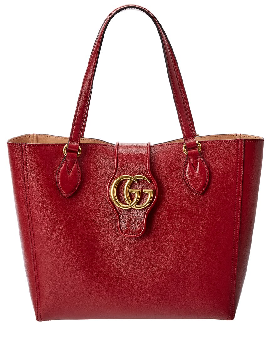 Gucci Double G Small Leather Tote