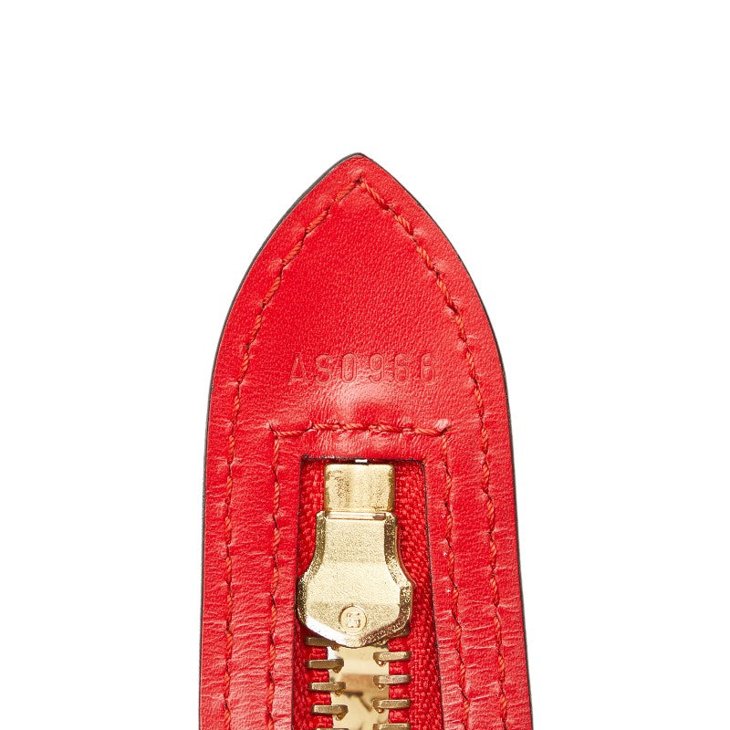 Louis Vuitton Epi Sandjack  Shoulder Bag M52267 Castilian Red Leather  Louis Vuitton