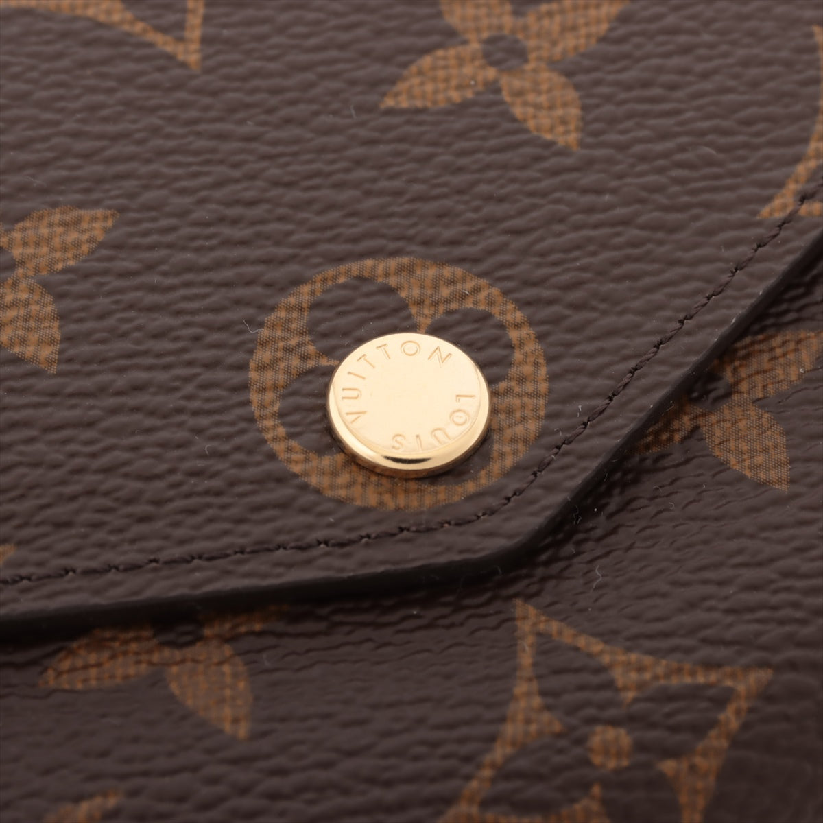Louis Vuitton Monogram Portefoliosara M60531 Brown Long   Wallet
