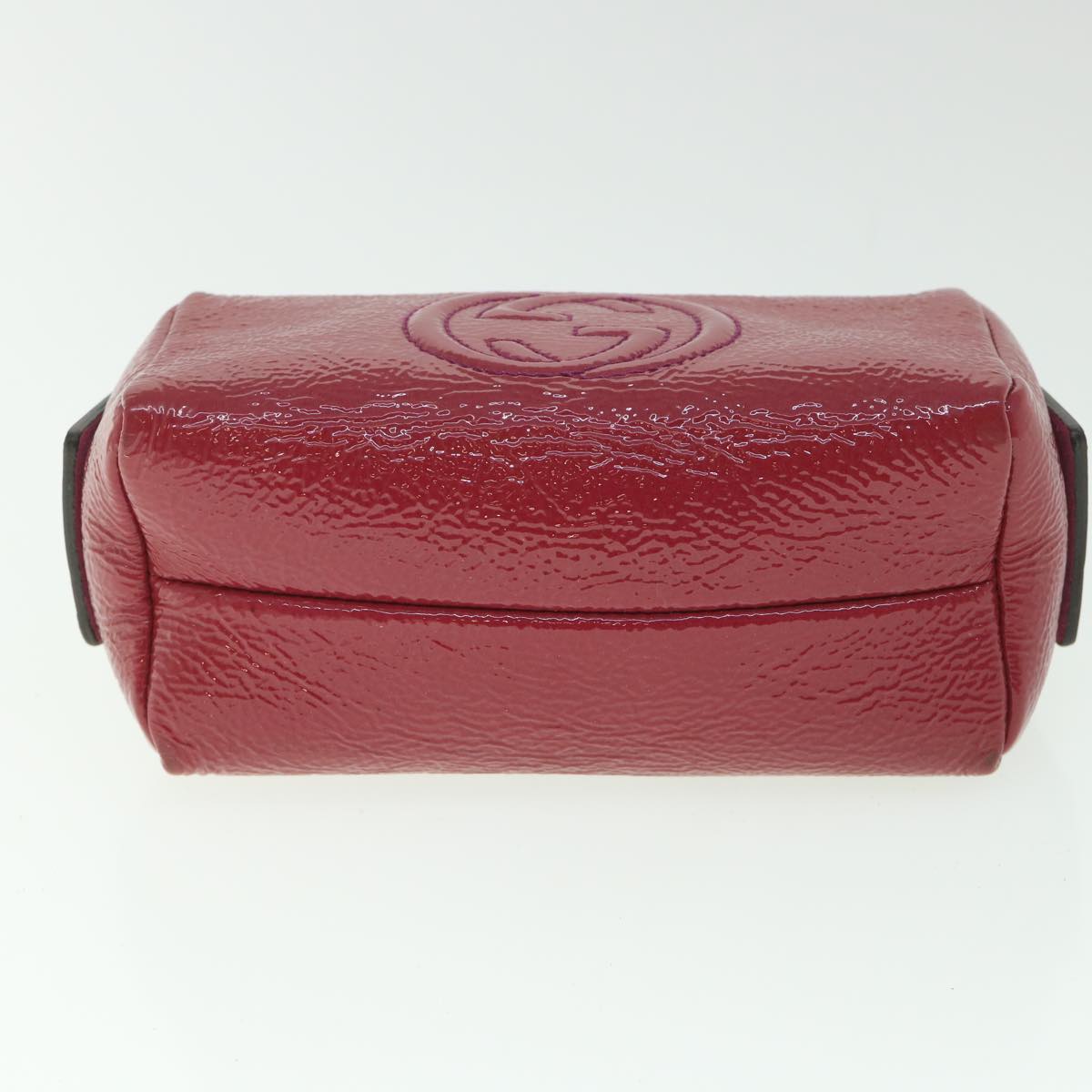 Gucci Interlocking G  Patent Leather Clutch Bag ()
