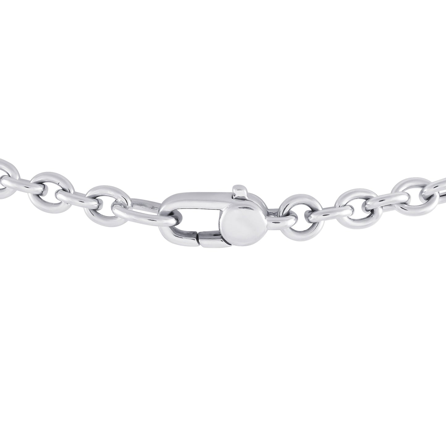 Luxury Gucci Trending 2025 Horsebit 18K White Gold 0.40ct Diamond Necklace GU01-082924