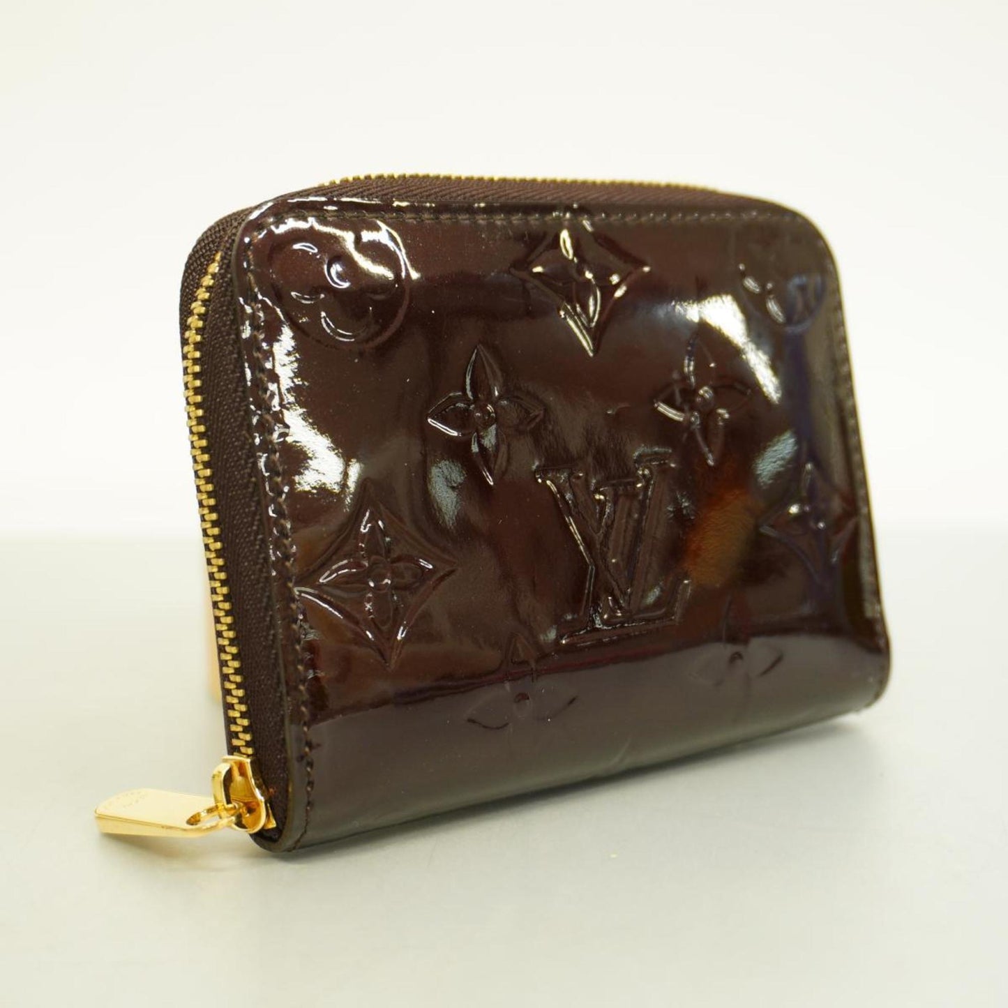 Louis Vuitton Porte Monnaie Zippy  Patent Leather Wallet  ()