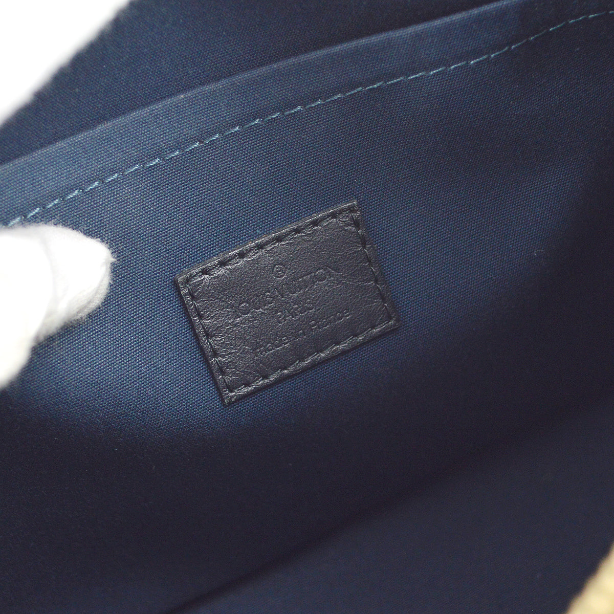 Louis Vuitton 2003 Navy Monogram Mini Lucille PM Tote Bag M92680