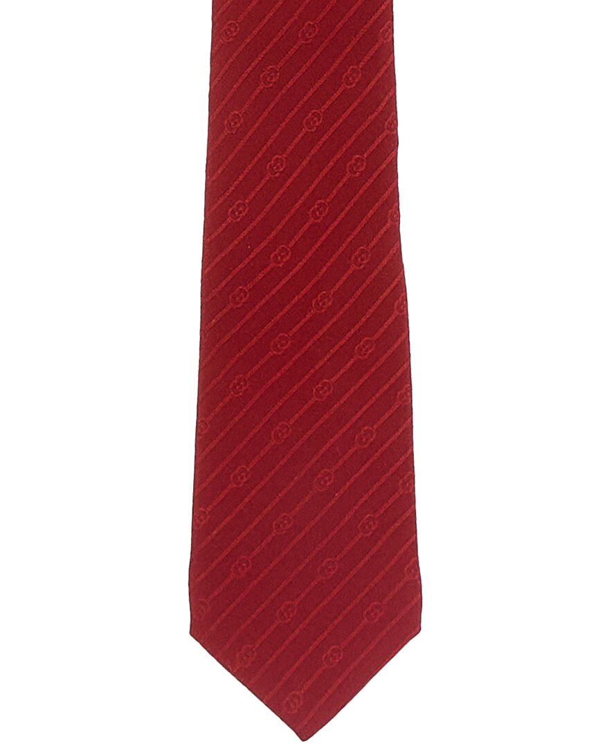Gucci Bordeaux Silk Tie