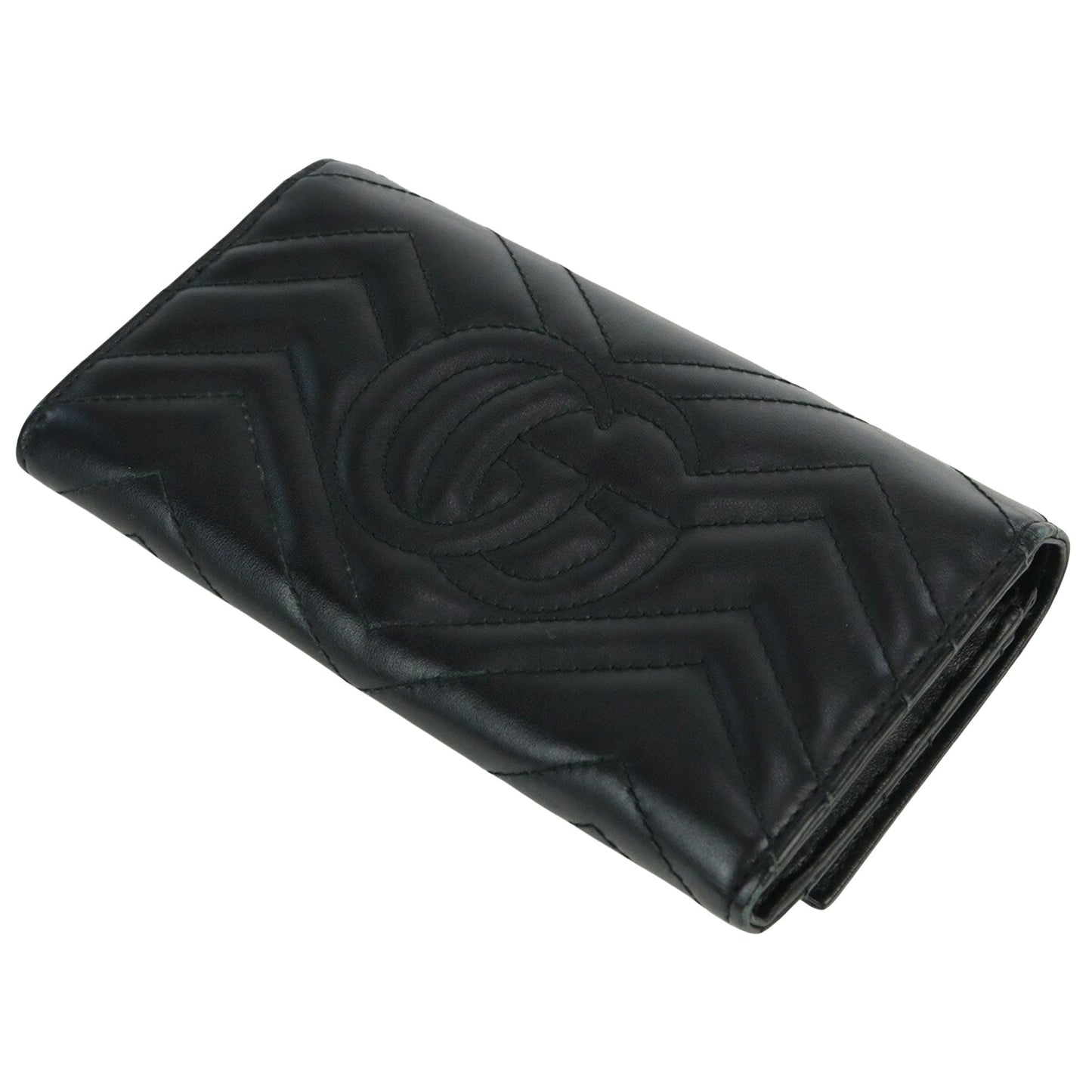 Gucci Gg Marmont  Leather Wallet  ()