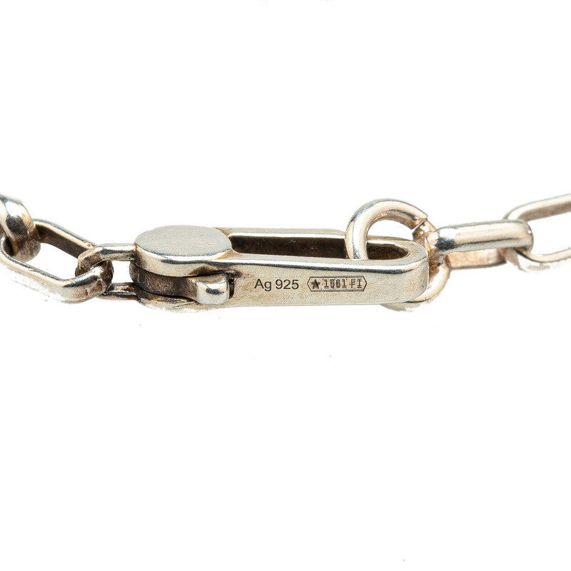 Gucci Interlocking G Silver Necklace