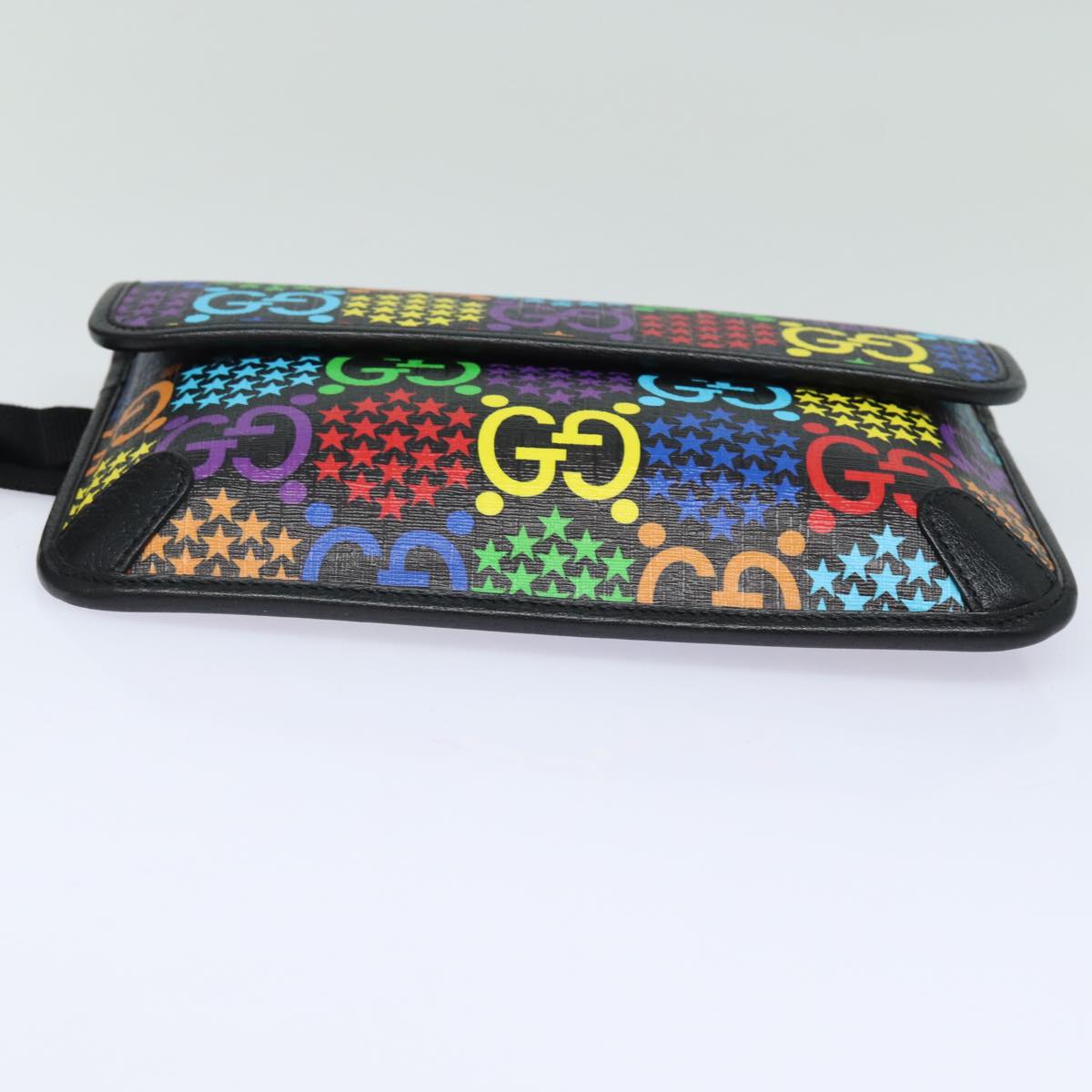 Luxury Gucci Trending 2025 Psychedelic  Canvas Shoulder Bag ()