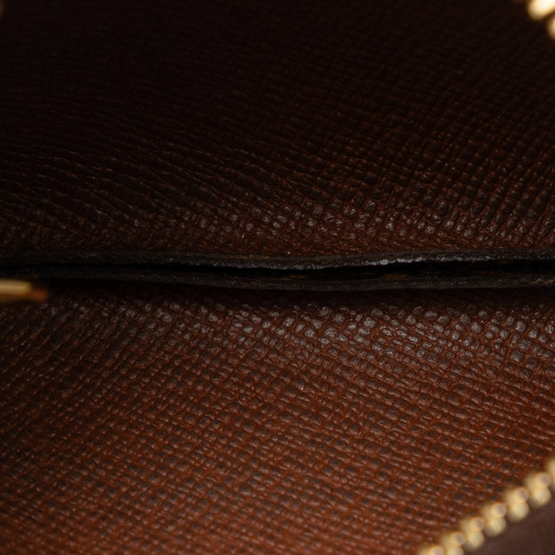 Louis Vuitton Monogram Pochette Crane Coin Case M62650 Brown PVC Leather  Louis Vuitton