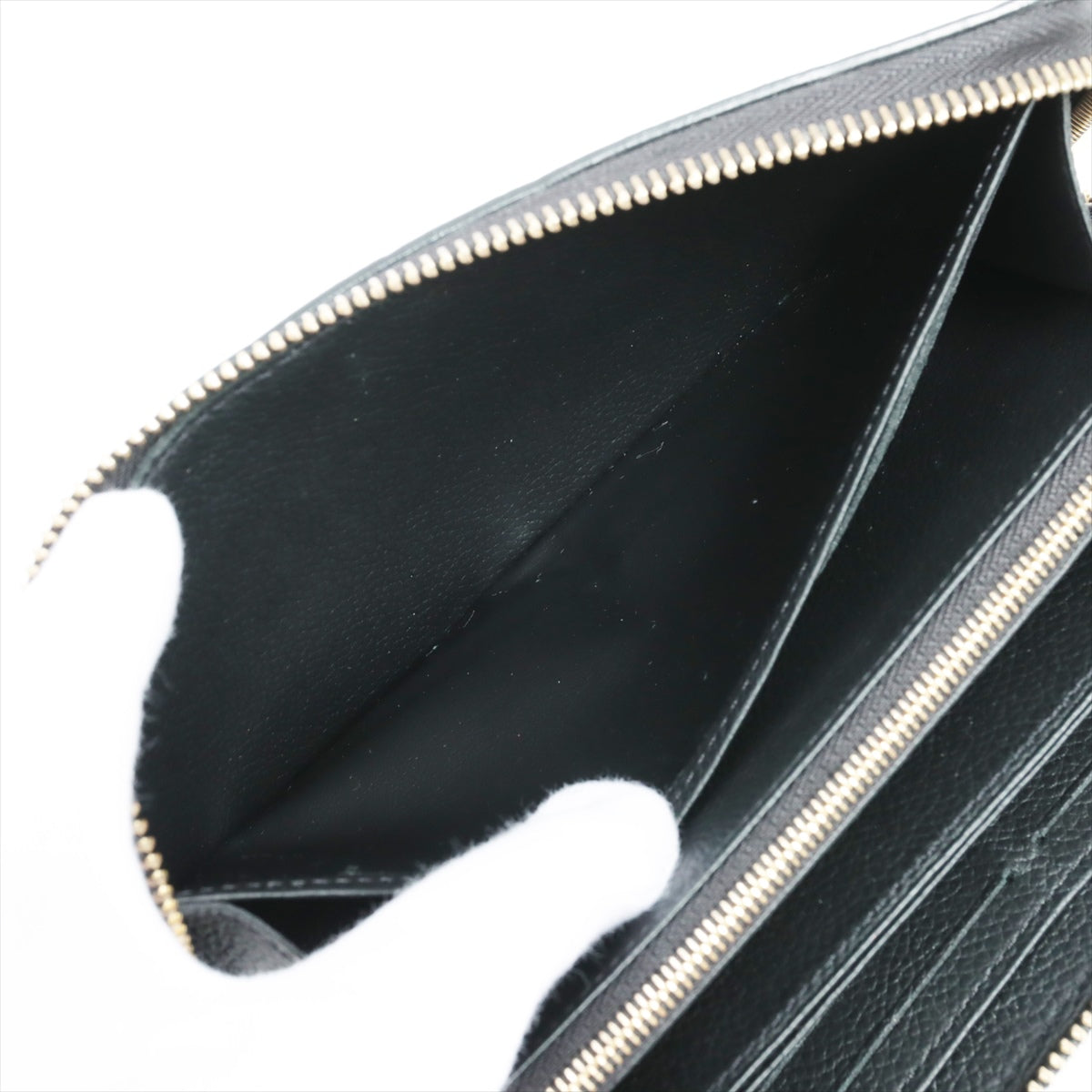 Louis Vuitton Implant  Wallet M61864 Noir Round Jeep Wallet