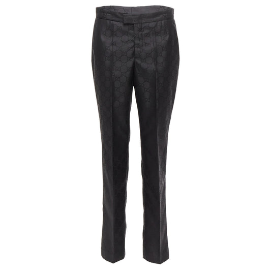 Gucci Tom Ford GG monogram tape dress pants