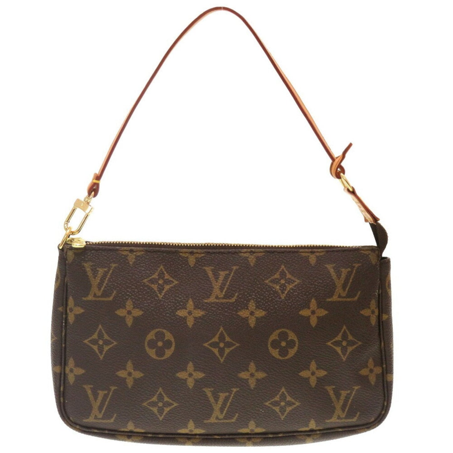 Louis Vuitton Pochette Accessoire  Canvas Clutch Bag ()