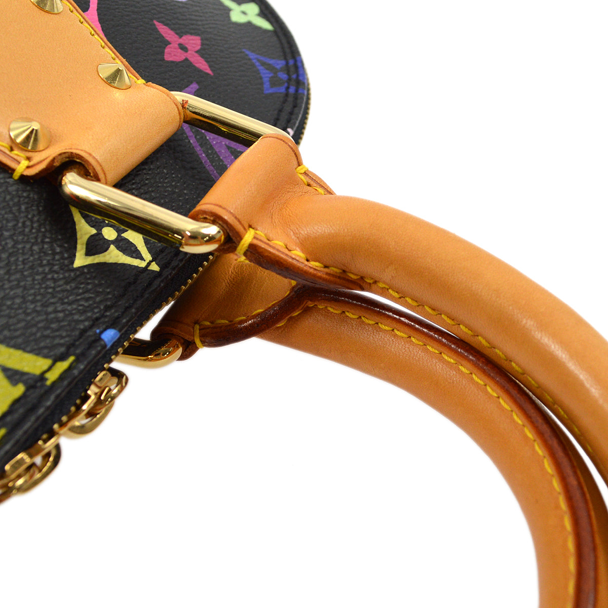 Louis Vuitton 2003 Black Monogram Multicolor Alma M92646