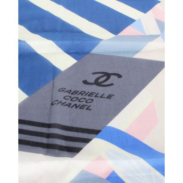 Luxury Chanel  Multicolor Scarf