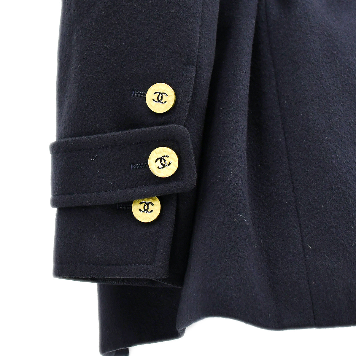 Chanel Jacket Navy 94A #42