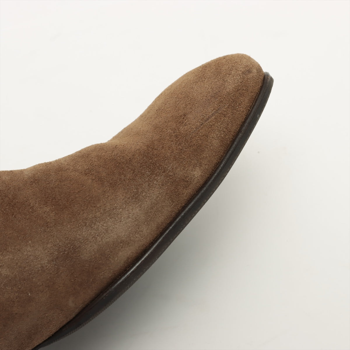 Louis Vuitton Sued Boots  Size Men Brown NI0141