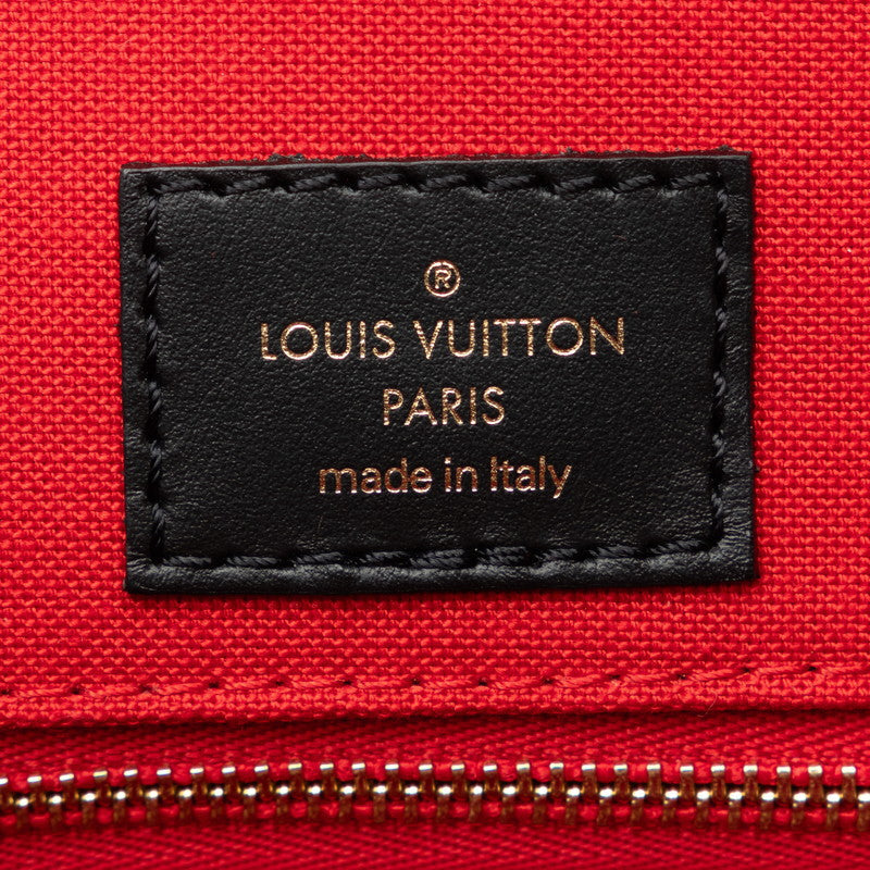 Louis Vuitton Monogram Giant Reversee On The Gor MM Handbag M45321 Brown PVC Leather  Louis Vuitton
