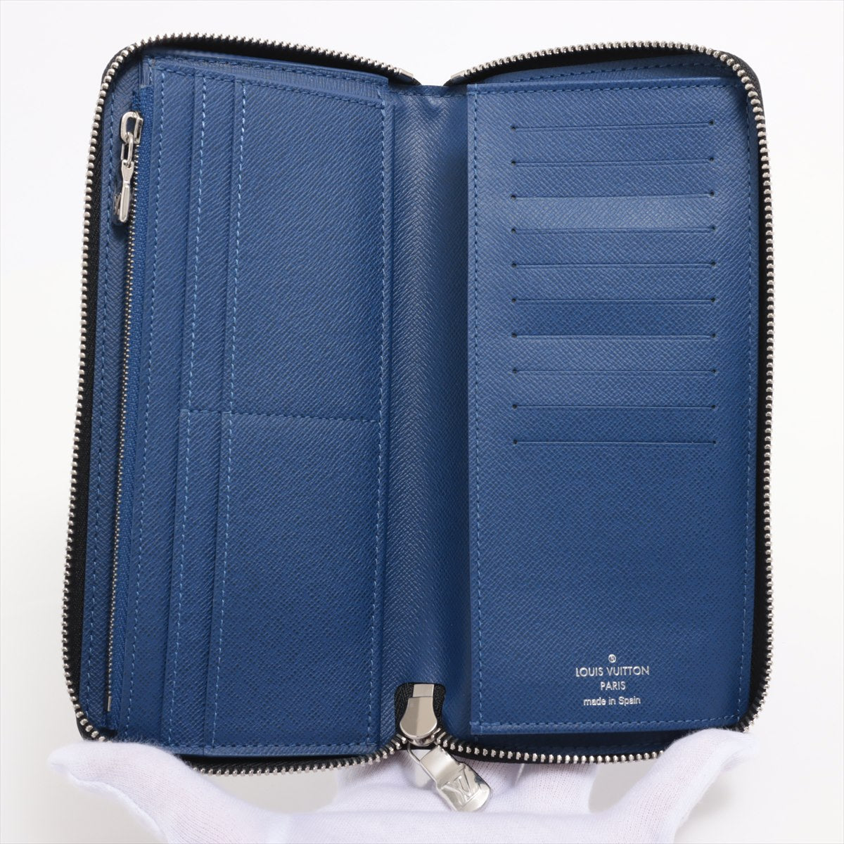 Louis Vuitton  Zippy Wallet Vertical M30447 Cobalt Round Zippe Wallet