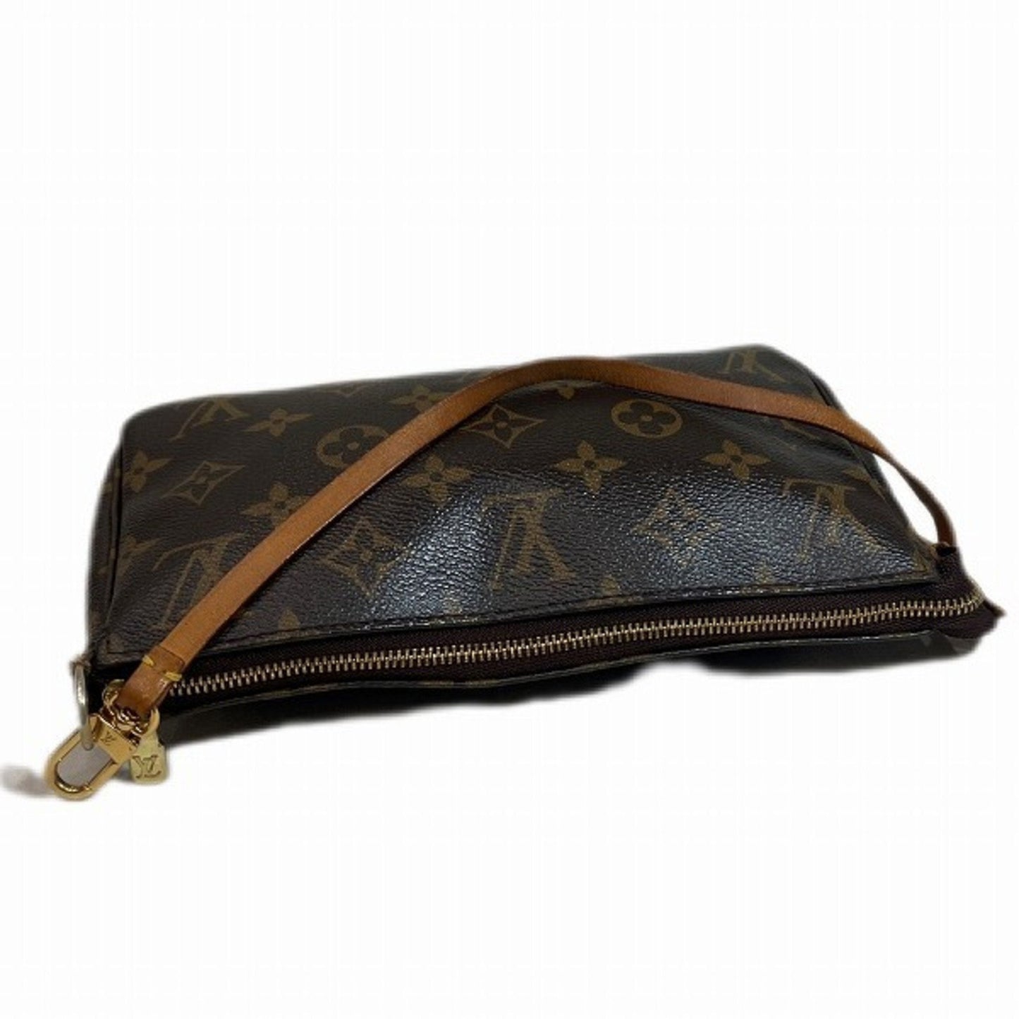 Louis Vuitton Pochette Accessoire  Canvas Clutch Bag ()