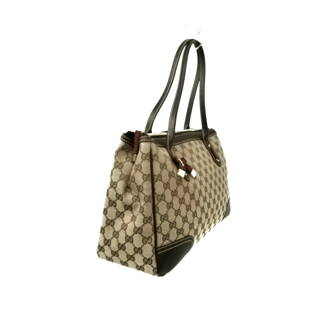 Luxury Gucci Trending 2025 Web  Canvas Tote Bag ()