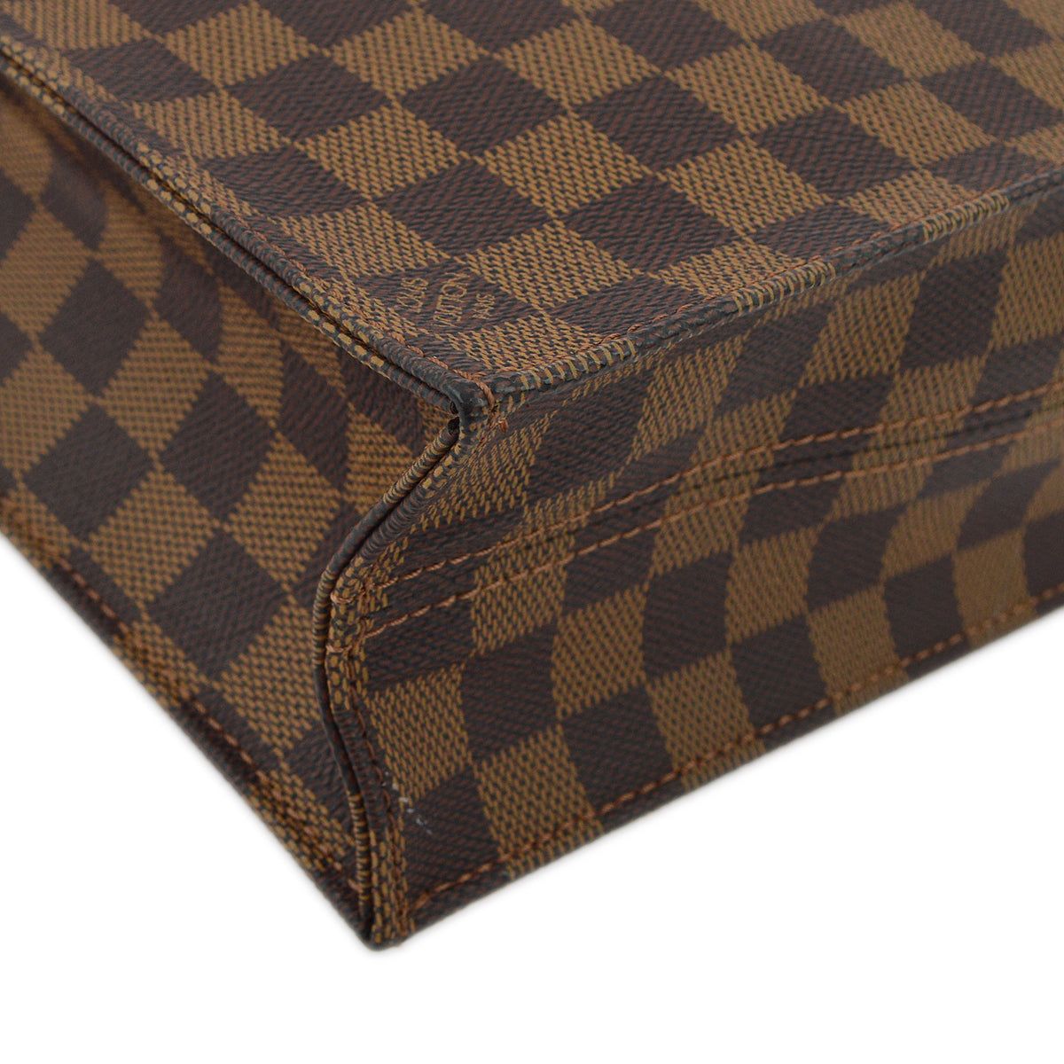 Louis Vuitton 2008 Damier Sac Plat Tote Handbag N51140