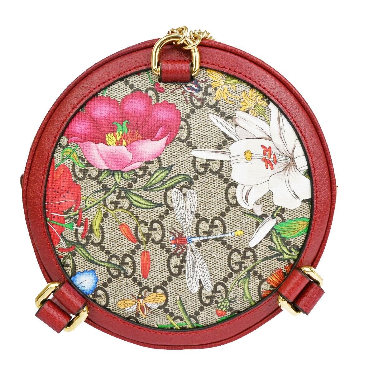 Gucci Flora  Leather Shoulder Bag ()