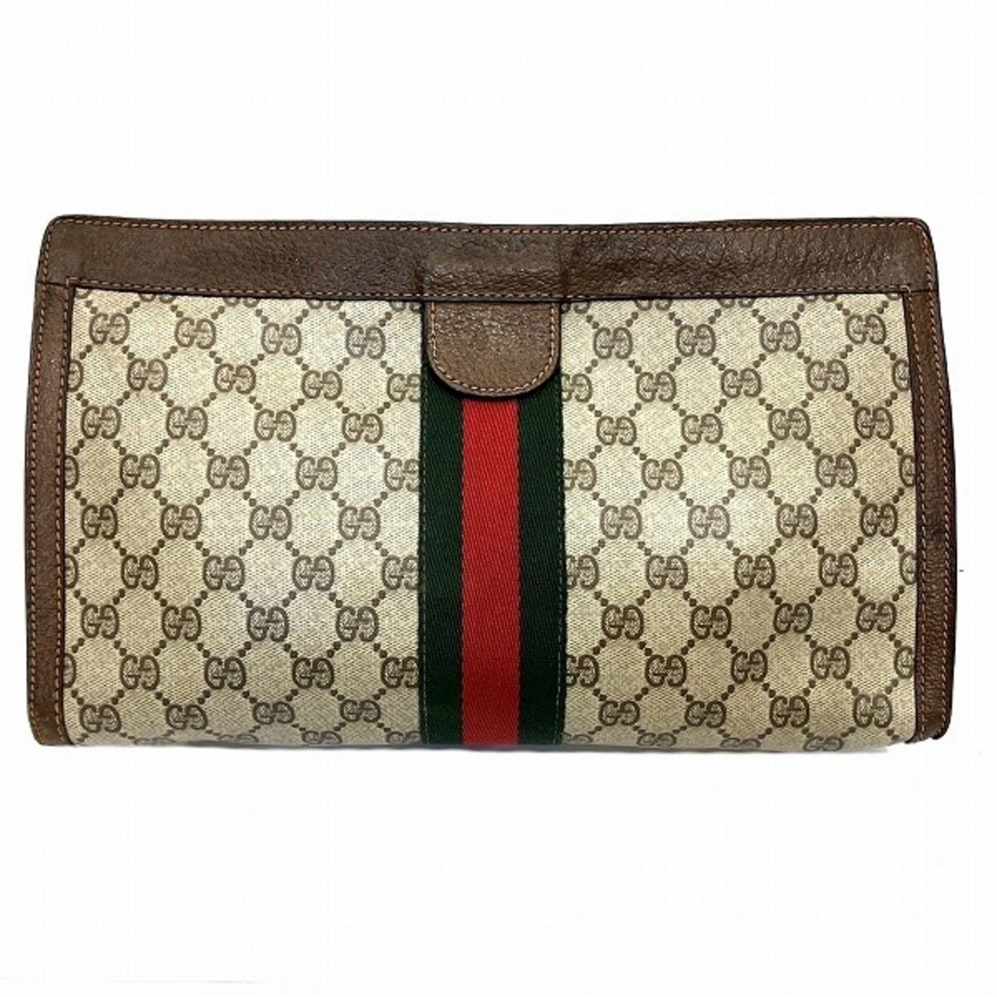 Gucci Ophidia  Canvas Clutch Bag