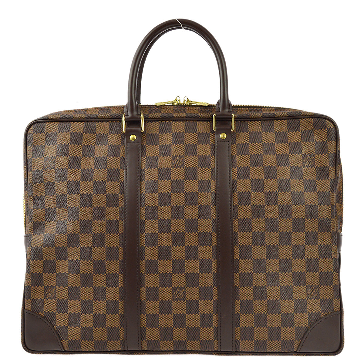 Louis Vuitton 2005 Damier Porte Documents Voyage Handbag N41124