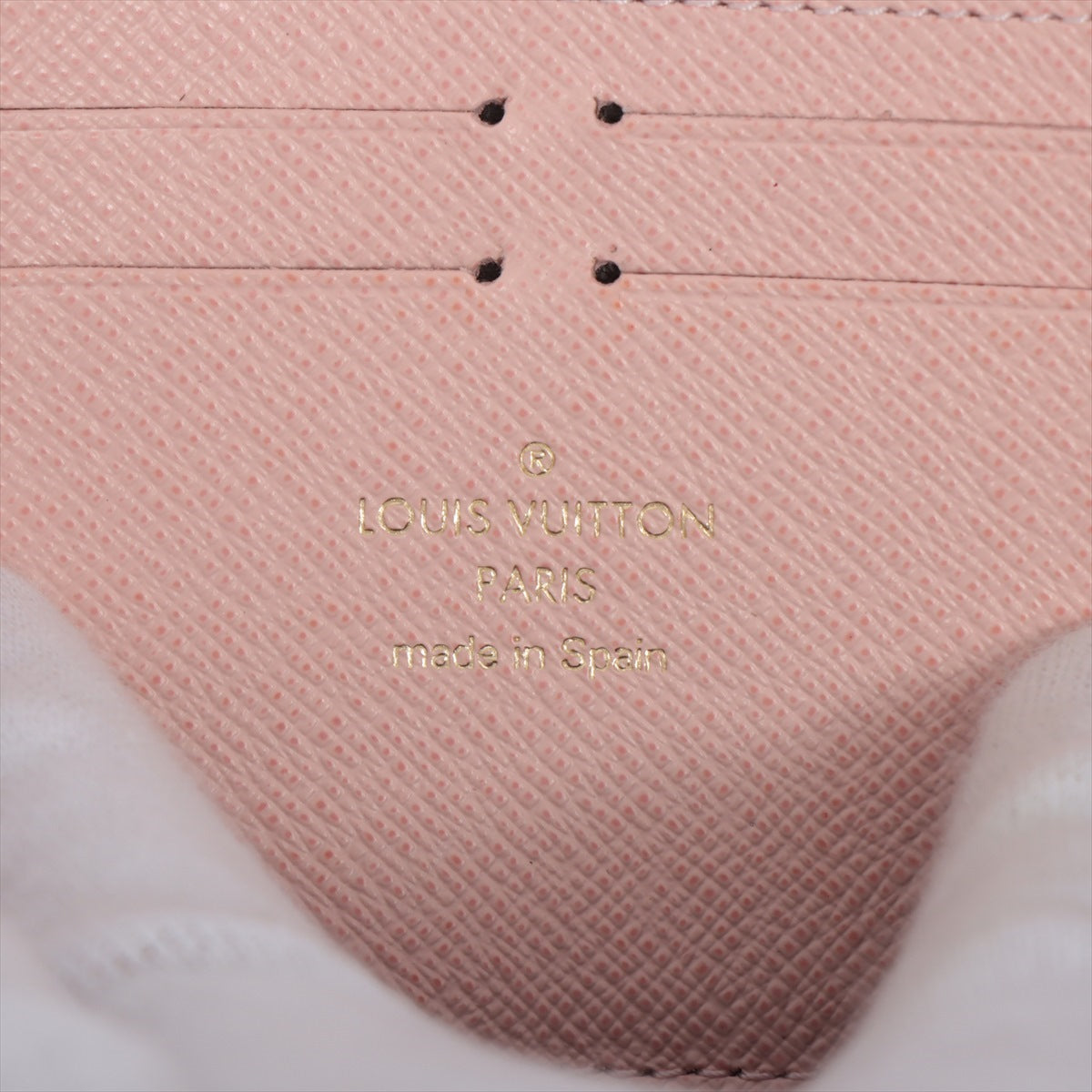 Louis Vuitton Damier Portfolio Clemence N41626 Rose Valerie Round  Wallet
