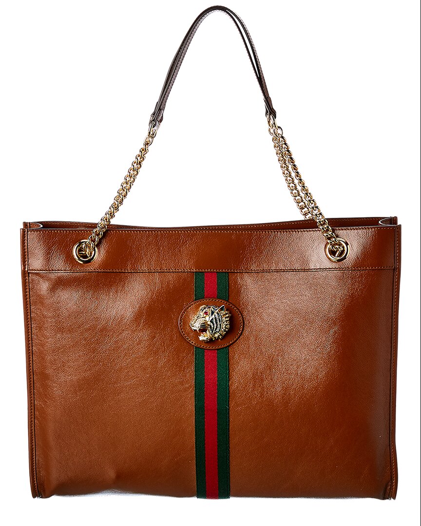 Gucci Rajah Large Leather Tote
