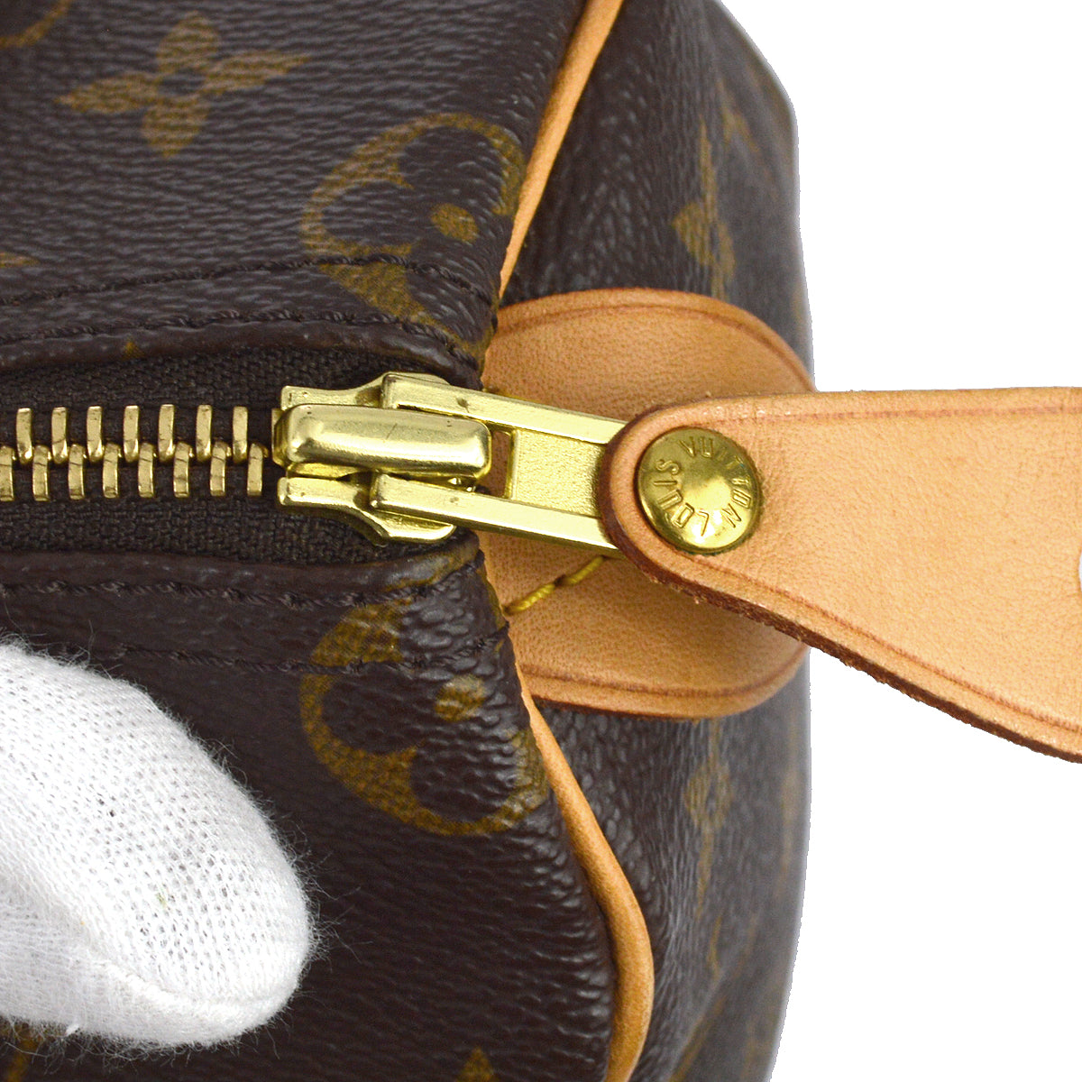 Louis Vuitton 2003 Monogram Speedy 25 Handbag M41528