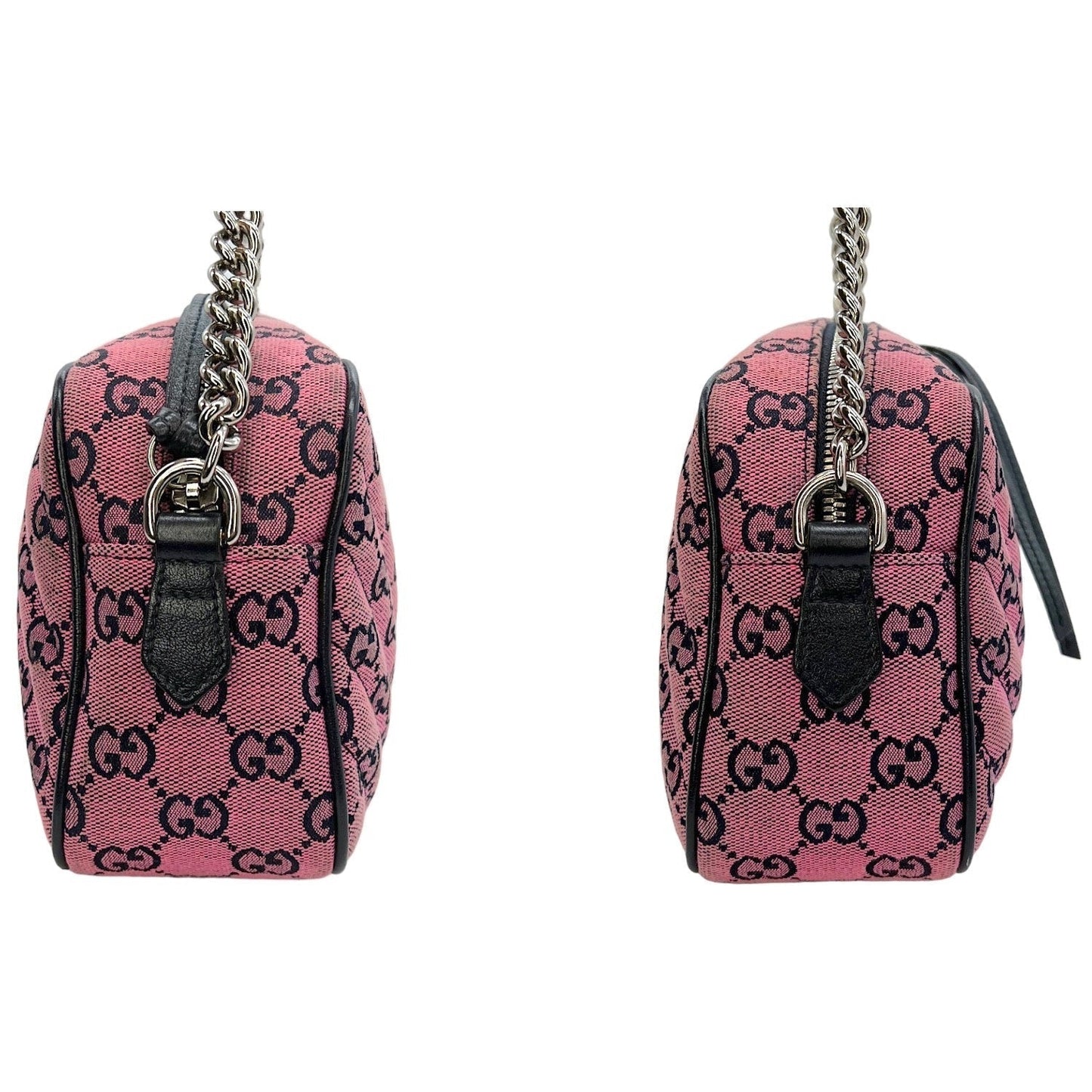Luxury Gucci GG Canvas Small Marmont Matelassé Crossbody Bag