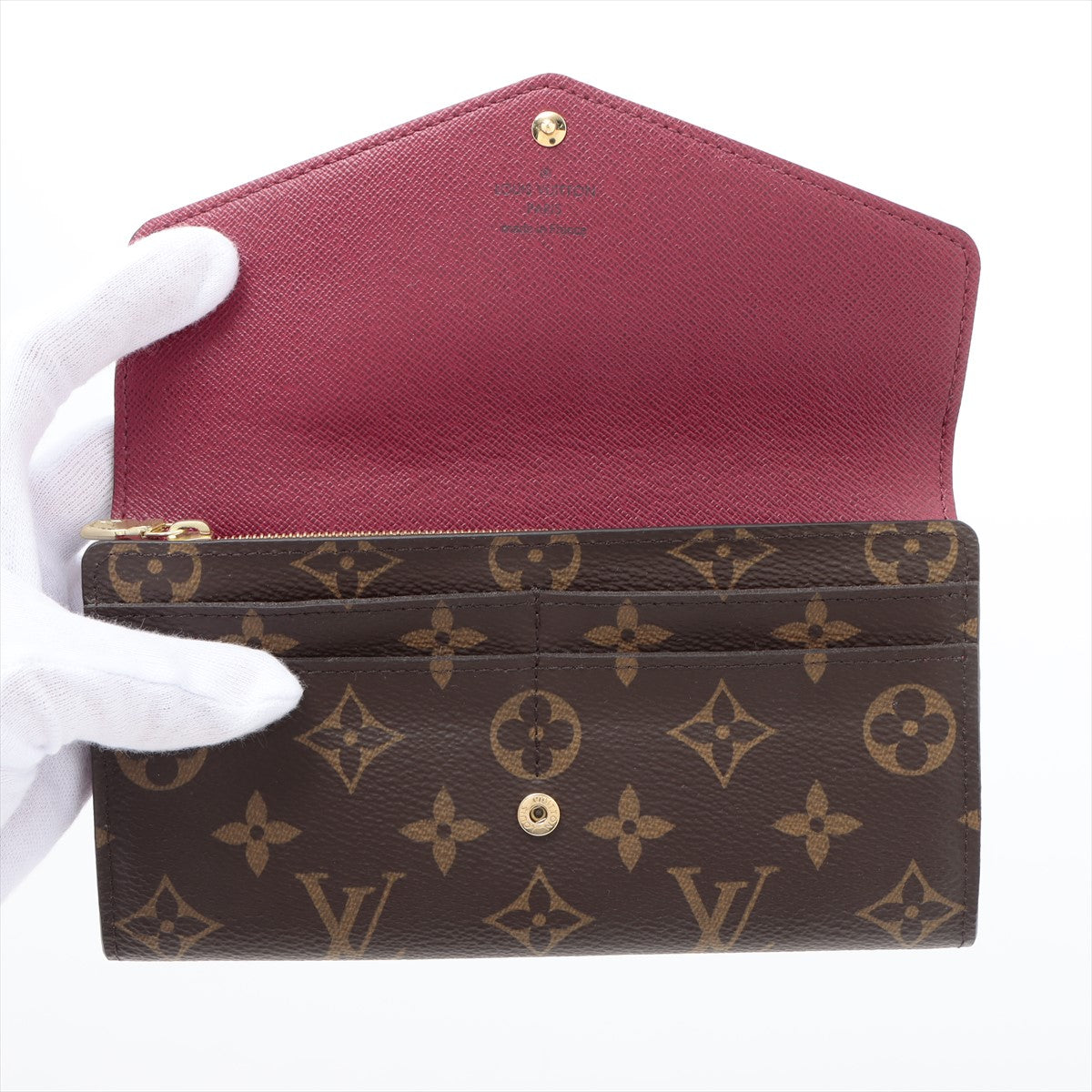 Louis Vuitton Monogram Portfoliosara M62234 Fushai Wallet