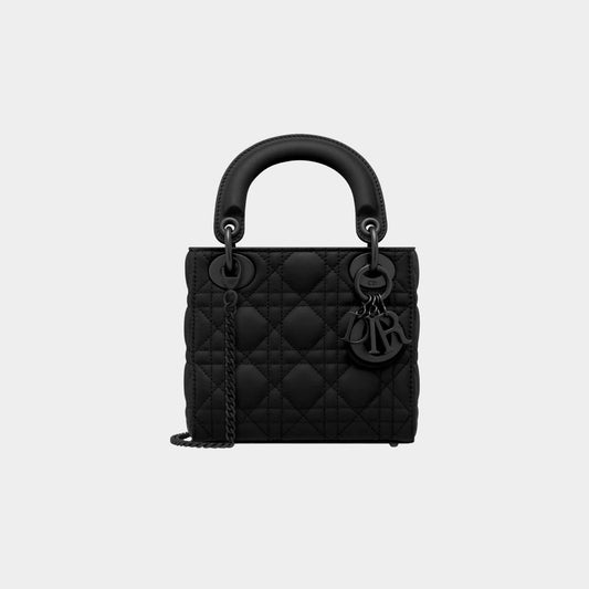 Mini Lady Luxury Dior Bag Black Ultramatte