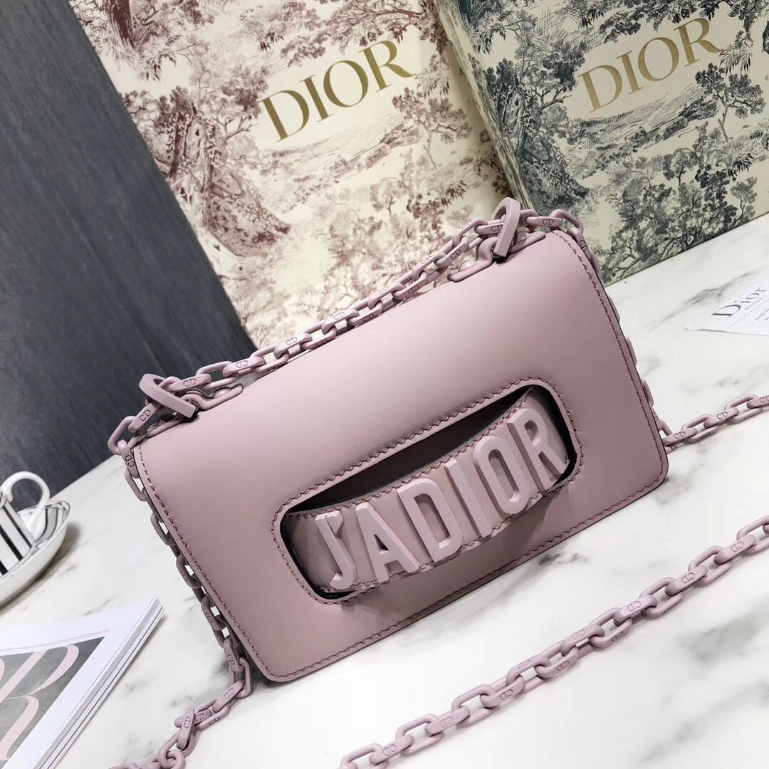 Luxury DiorMini J'ALuxury DiorBag In Pink Ultra Matte Calfskin